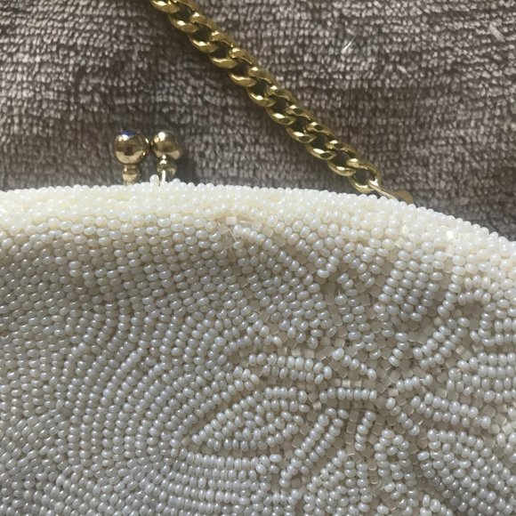 Vintage beaded clutch - Picture 3 of 5